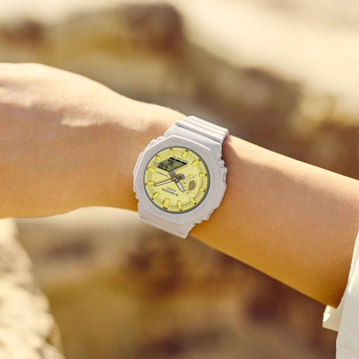 RELOJ ANÁLOGO DIGITAL PARA MUJER CASIO G-SHOCK GMA-S2100NC-4ADR - ROSADO