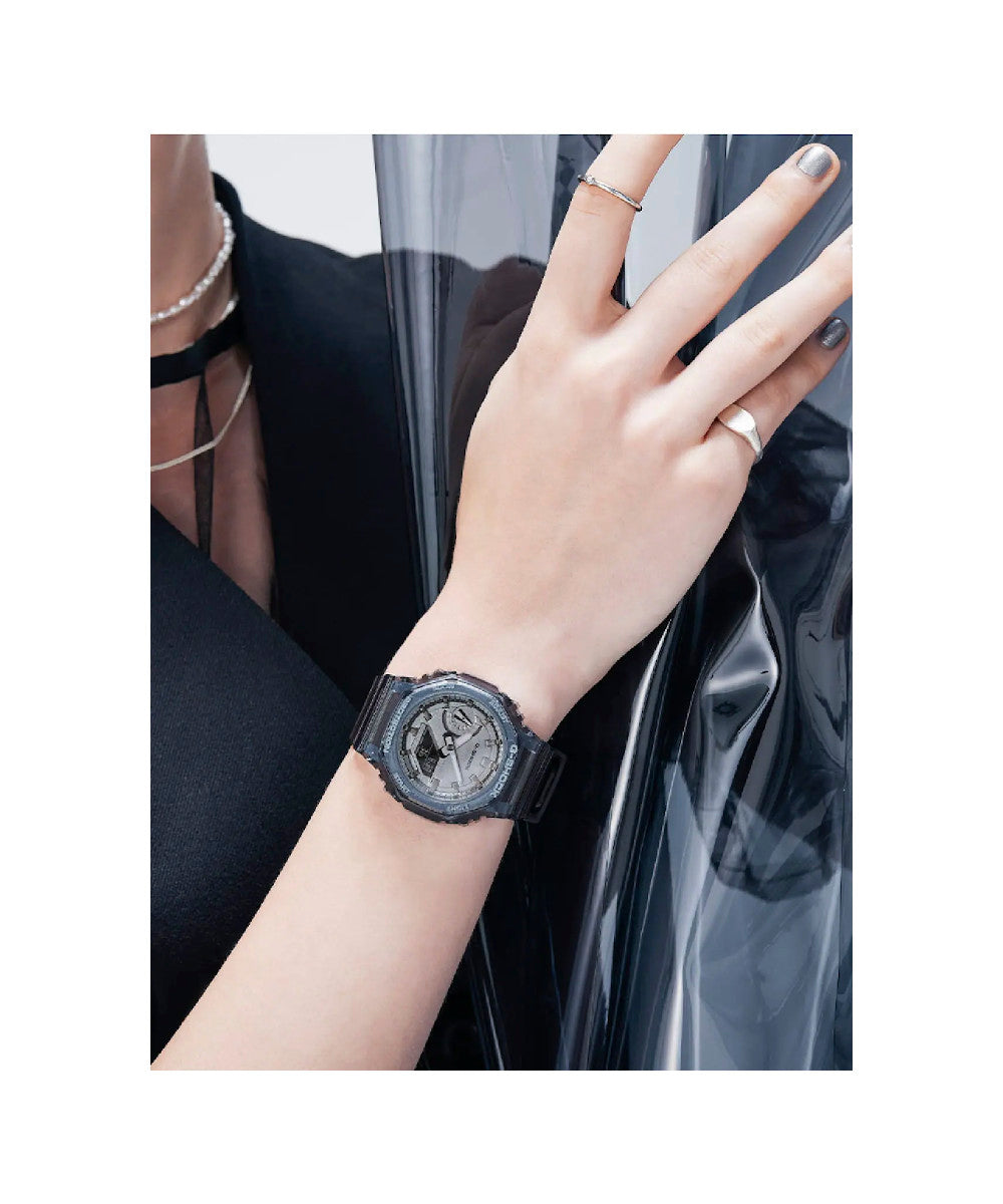 RELOJ PARA MUJER CASIO G-SHOCK  GMA-S2100SK-1ADR -NEGRO