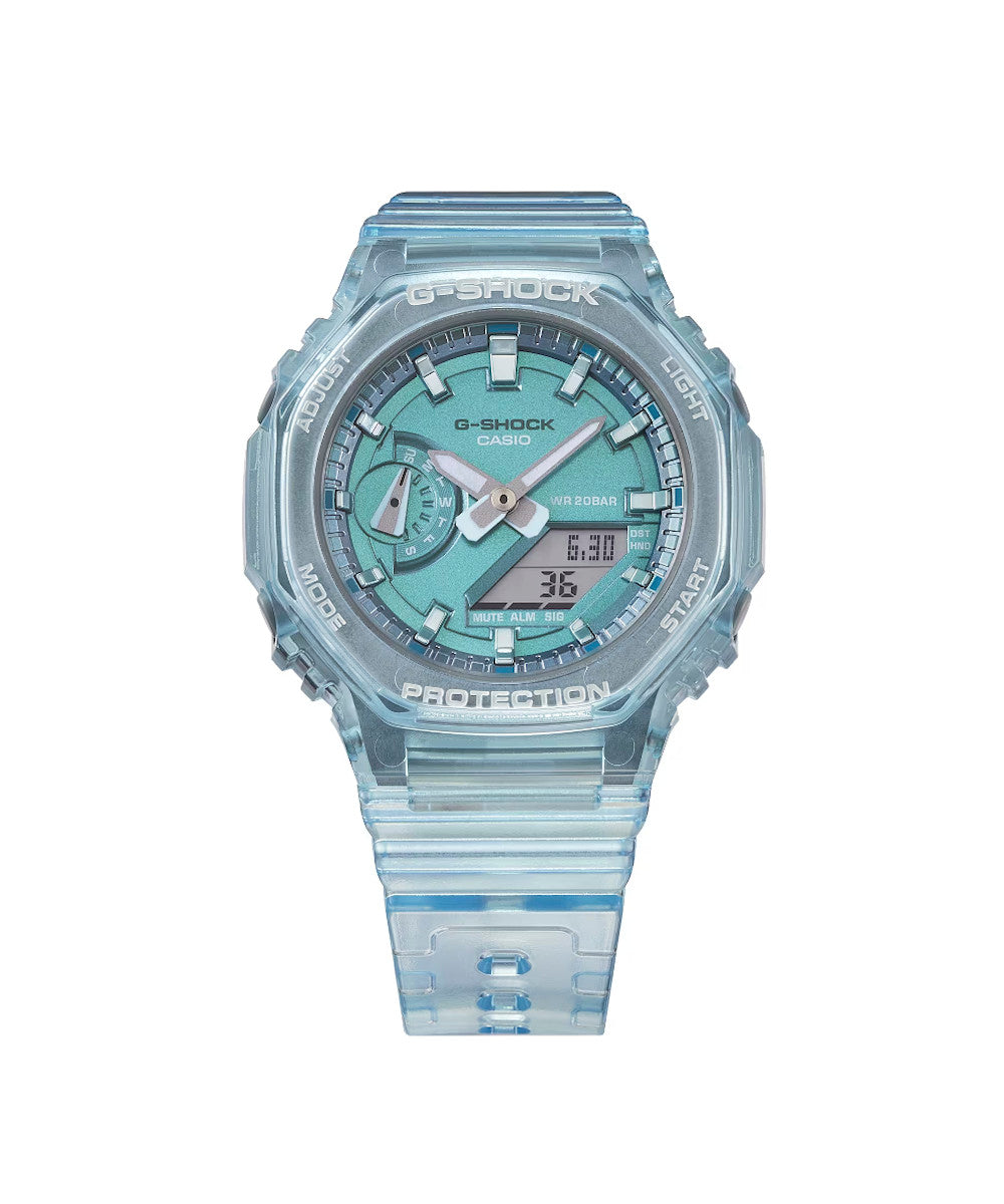 RELOJ PARA MUJER CASIO G-SHOCK  GMA-S2100SK-2ADR -AZUL