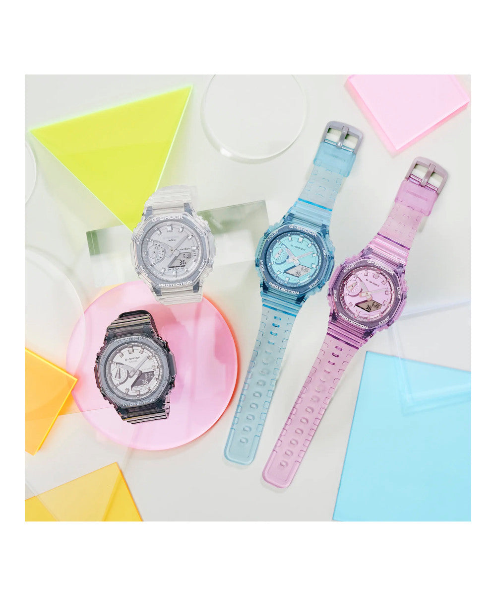 RELOJ PARA MUJER CASIO G-SHOCK  GMA-S2100SK-1ADR -NEGRO