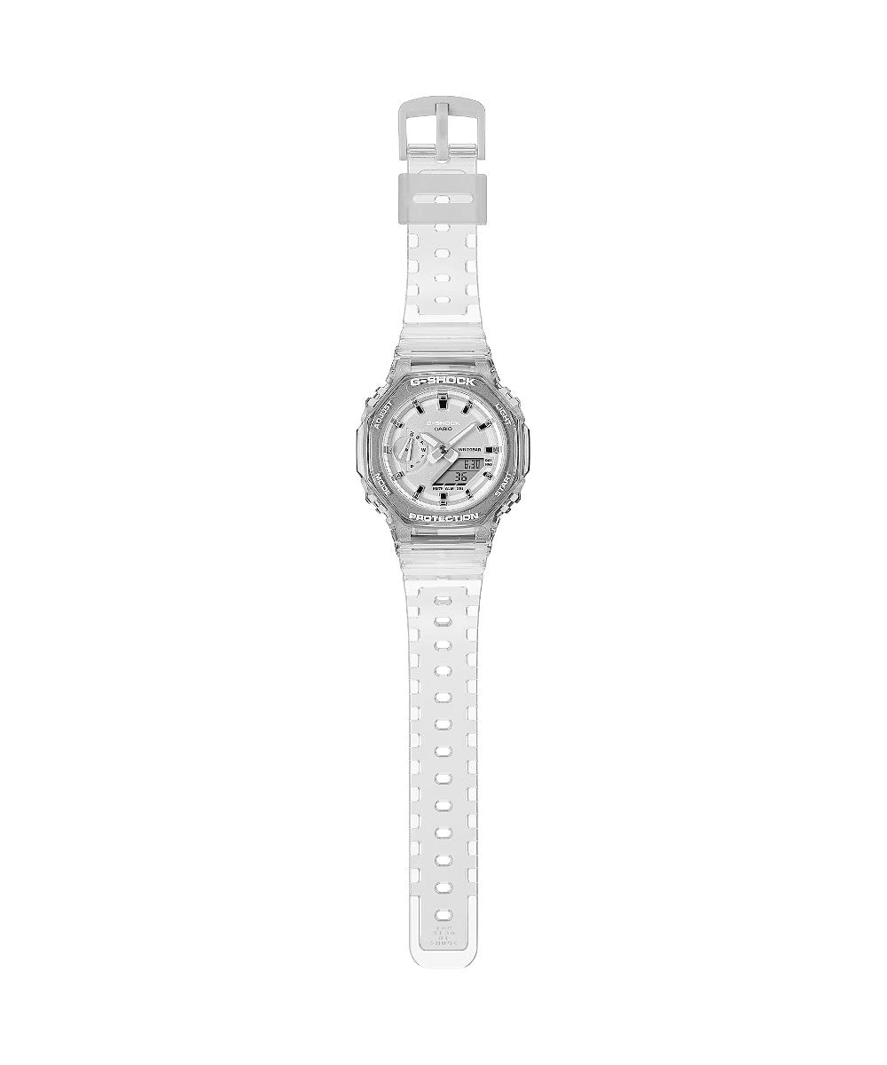 RELOJ PARA MUJER CASIO G-SHOCK  GMA-S2100SK-7ADR -BLANCO