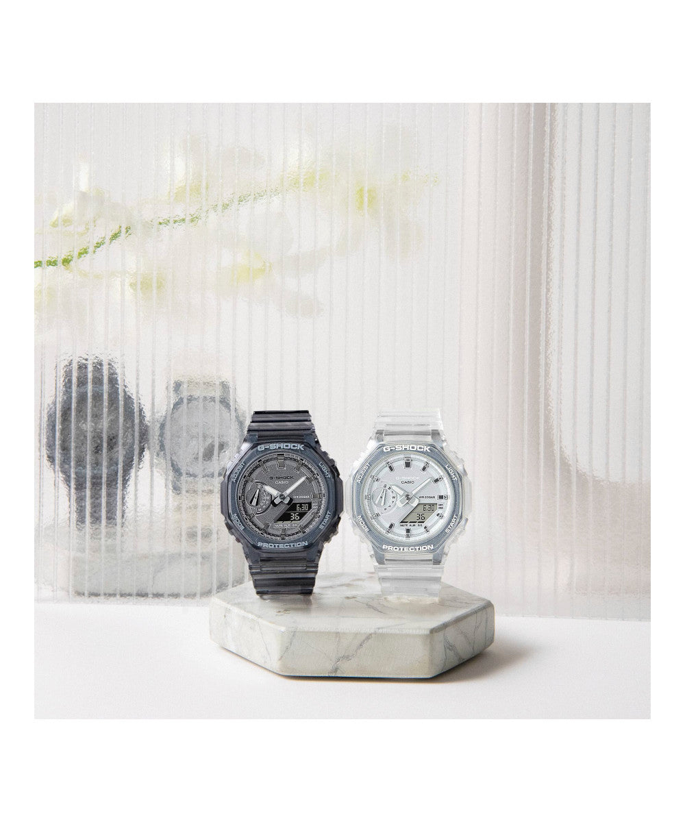 RELOJ PARA MUJER CASIO G-SHOCK  GMA-S2100SK-7ADR -BLANCO