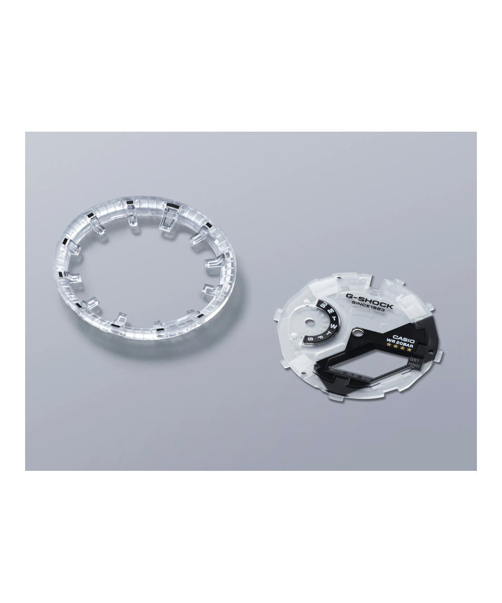 RELOJ ANÁLOGO DIGITAL PARA MUJER CASIO G-SHOCK GMA-S2140RX-7ADR - TRANSPARENTE
