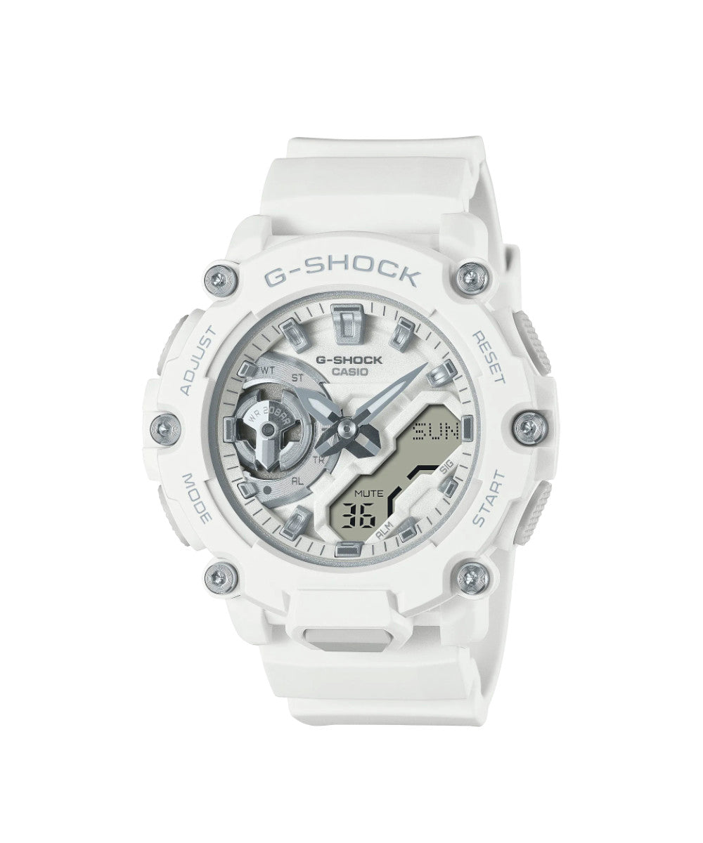 RELOJ ANÁLOGO DIGITAL PARA MUJER CASIO G-SHOCK GMA-S2200M-7ADR - BLANCO