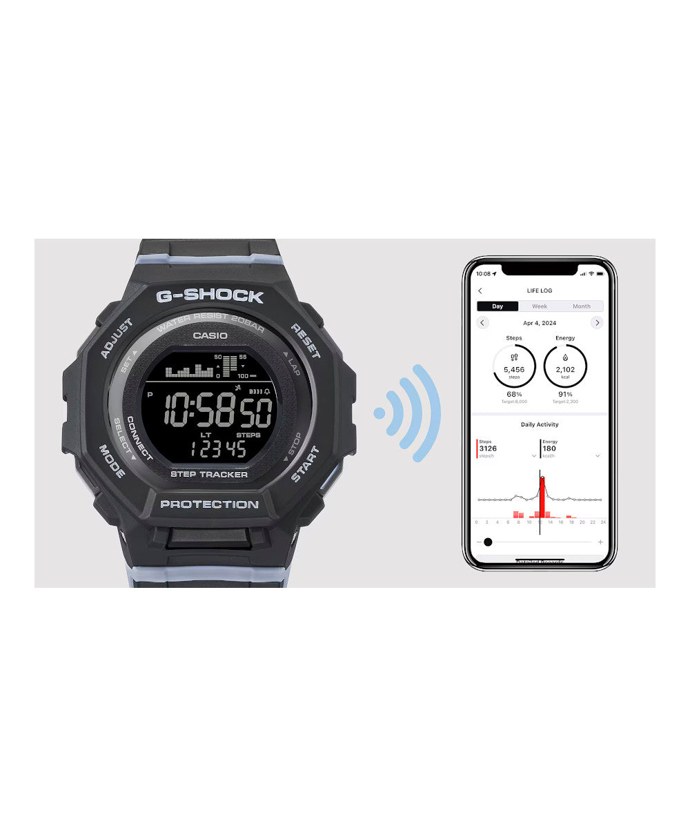 RELOJ CASIO G-SHOCK GMD-B300-1DR- NEGRO