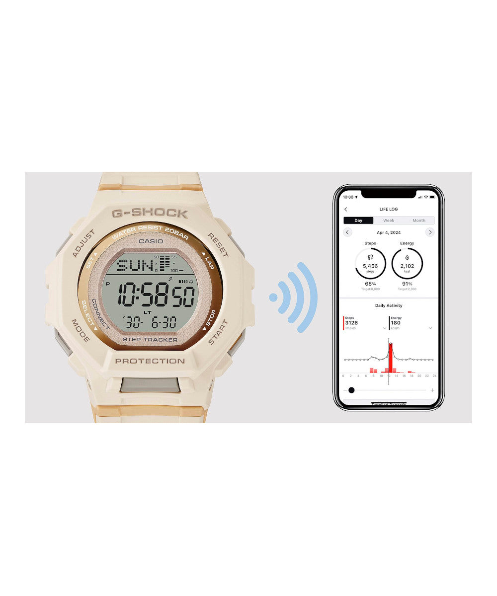 RELOJ CASIO G-SHOCK GMD-B300-4DR- ROSADO