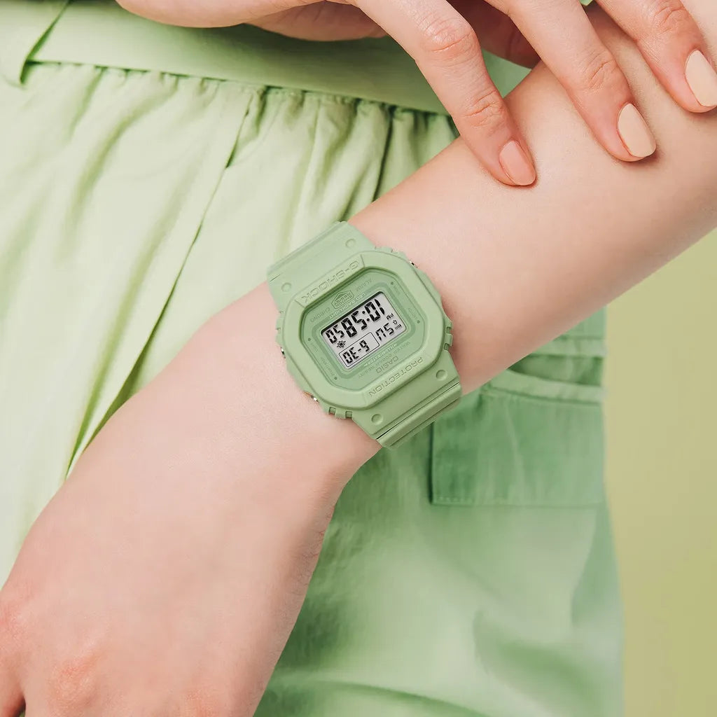 CASIO G-SHOCK GMD-S5600BA-3DR – RELOJ DIGITAL PARA MUJER – VERDE