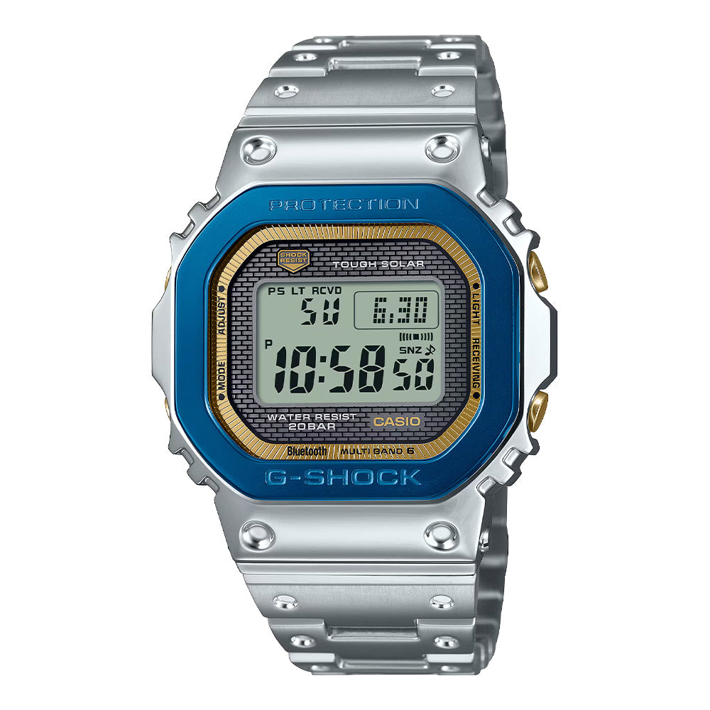 RELOJ DIGITAL PARA HOMBRE CASIO G-SHOCK GMW-B5000SS-2DR - AZUL