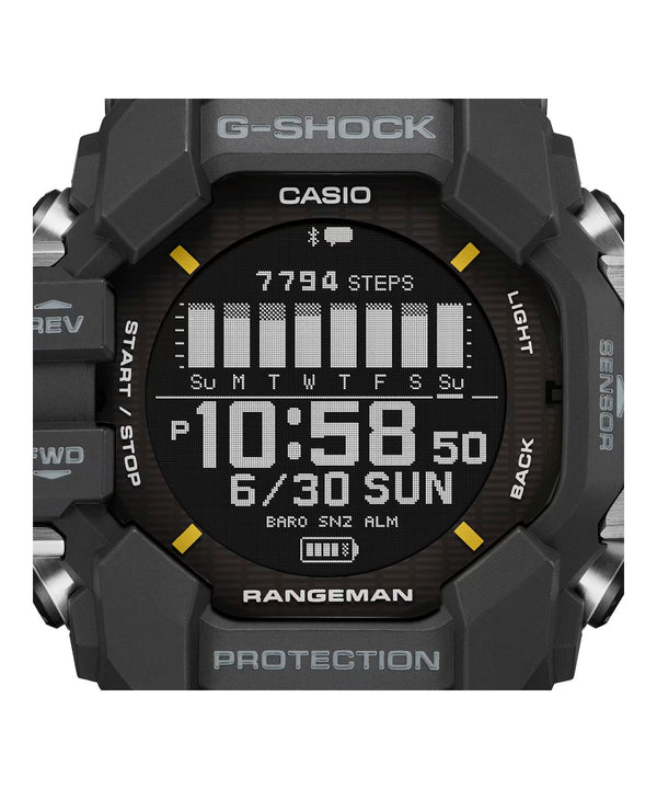 RELOJ DIGITAL PARA HOMBRE CASIO G-SHOCK GPR-H1000-1DR - NEGRO