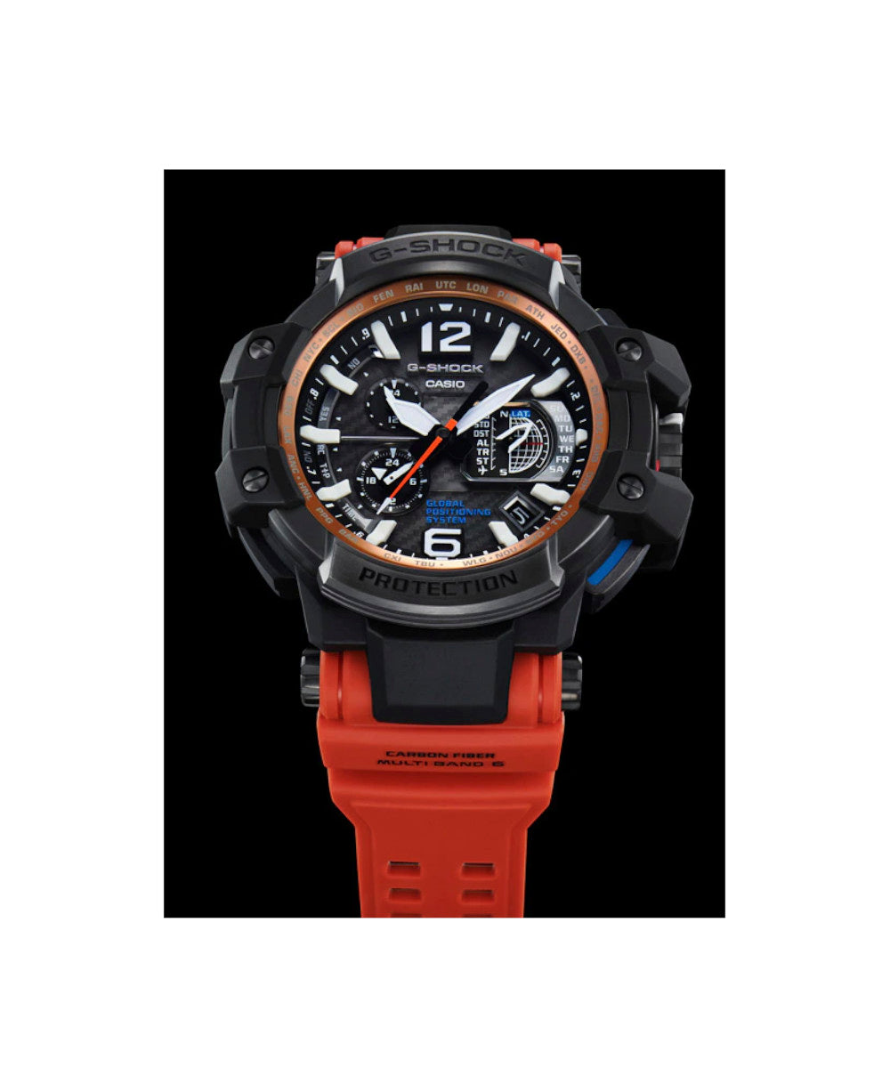 RELOJ CASIO G-SHOCK GPW-1000-4ADR- NARANJADO