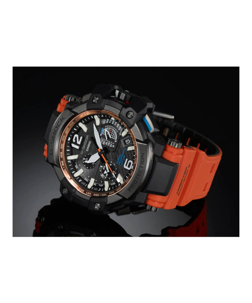RELOJ CASIO G-SHOCK GPW-1000-4ADR- NARANJADO