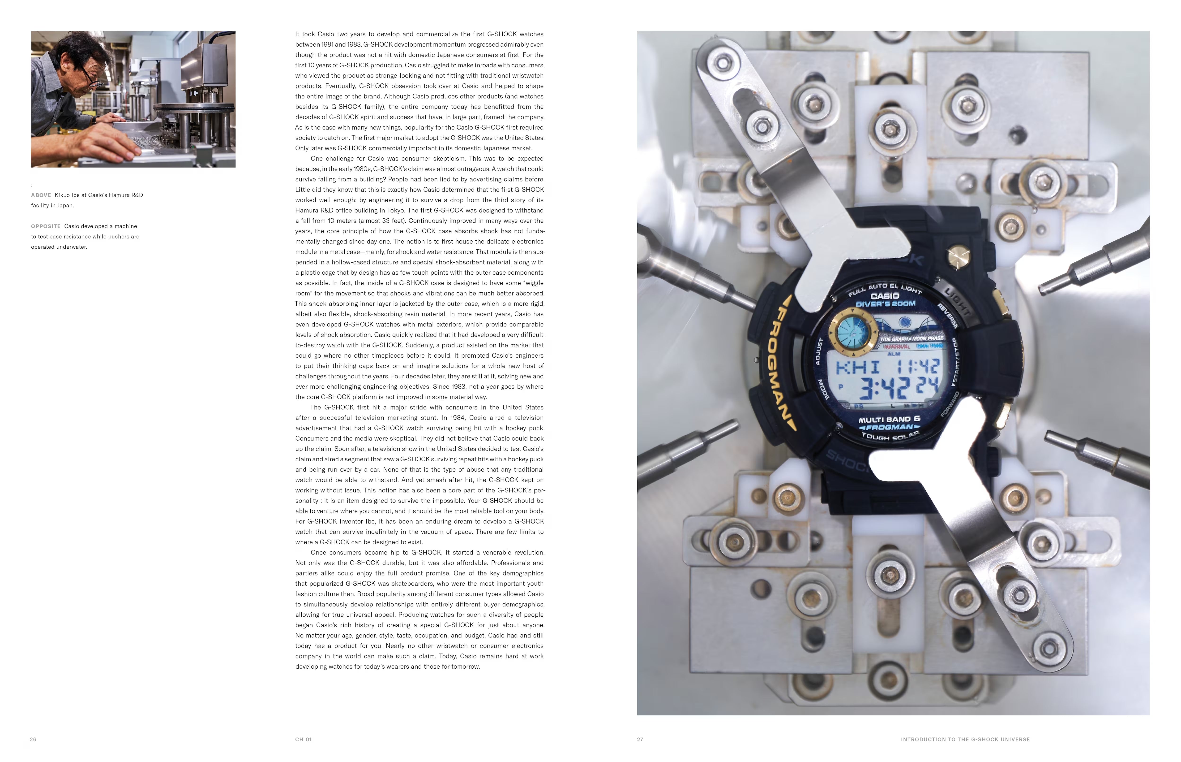 Libro 40 aniversario G-SHOCK by. RIZZOLI G-RIZZOLIBOOK-2023