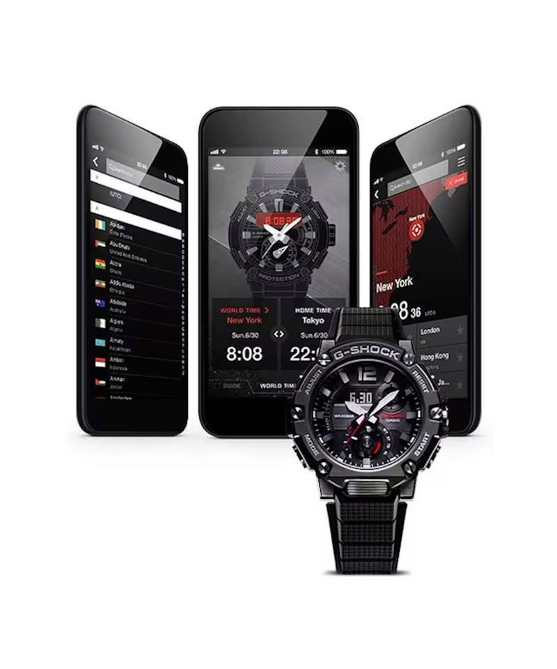 RELOJ ANÁLOGO DIGITAL PARA HOMBRE CASIO G-SHOCK GST-B100B-1A4DR - NEGRO