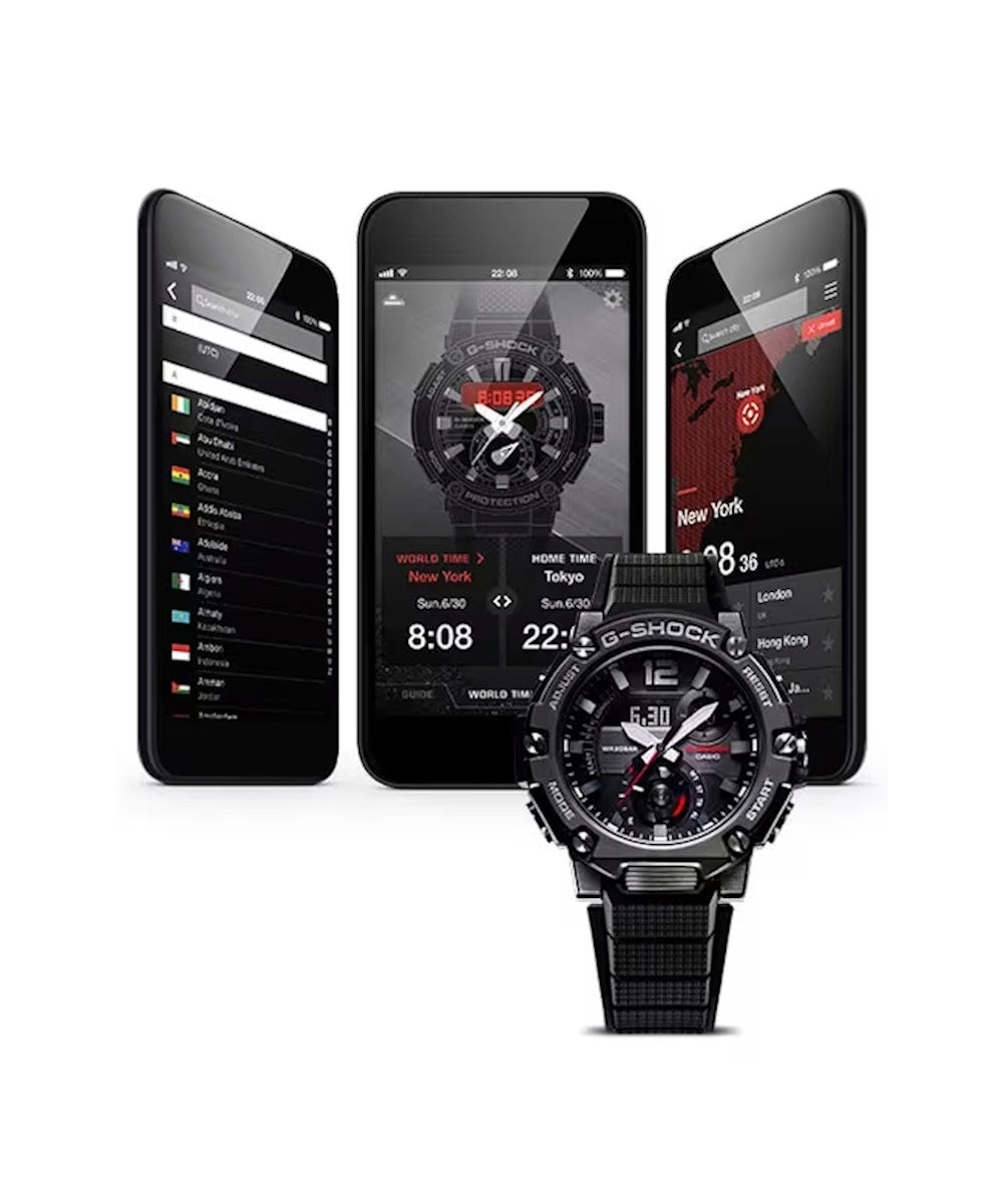 RELOJ CASIO G-SHOCK GST-B200B-1ADR- NEGRO