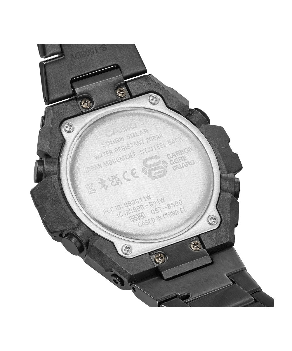 RELOJ CASIO G-SHOCK GST-B500BD-1ADR- NEGRO
