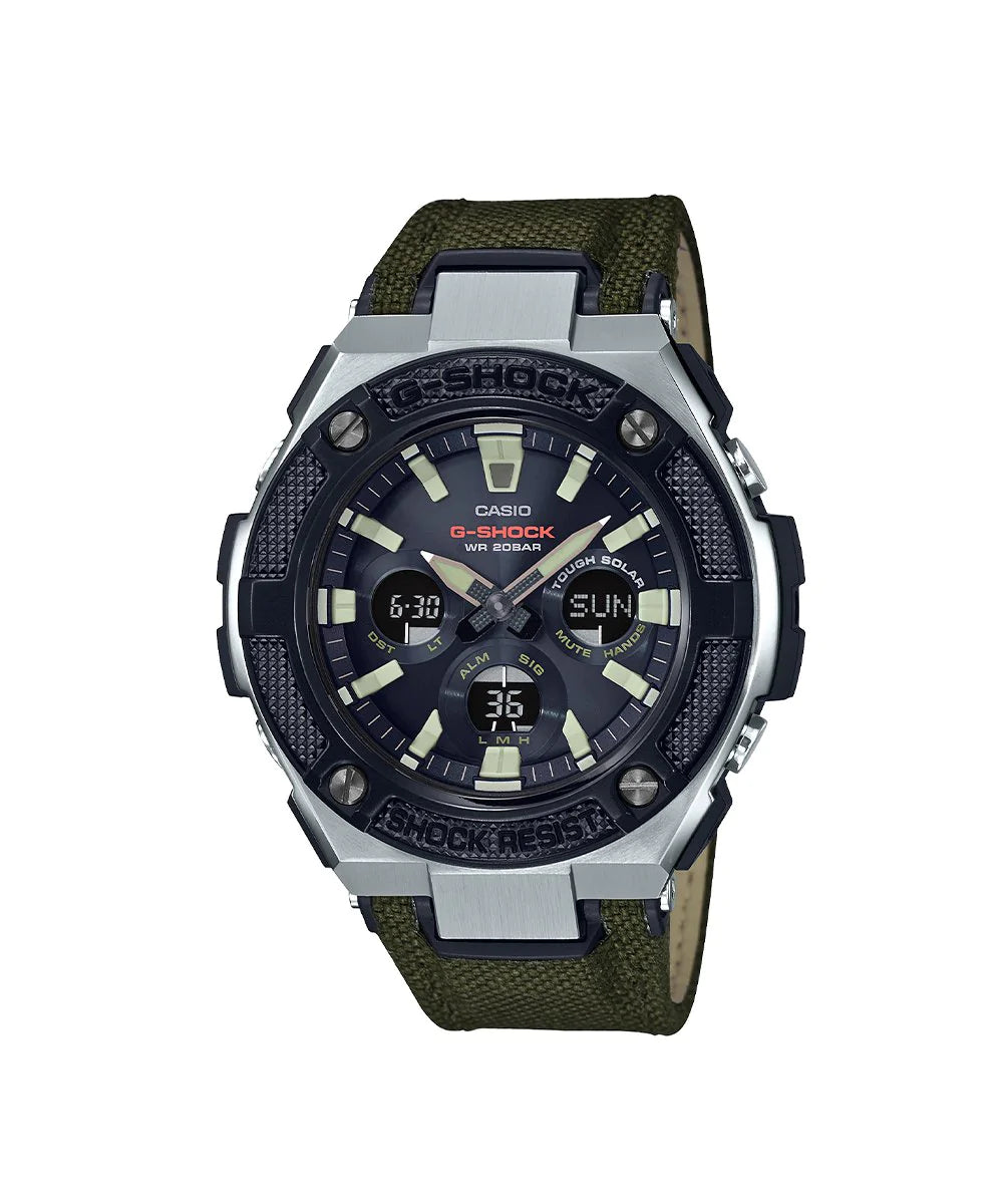 RELOJ ANÁLOGO DIGITAL PARA HOMBRE CASIO G-SHOCK GST-S330AC-3ADR - VERDE