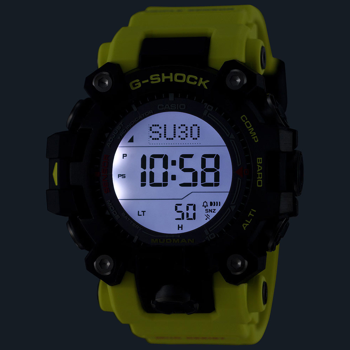RELOJ DIGITAL PARA HOMBRE CASIO G-SHOCK GW-9500MRY-1A9DR - VERDE