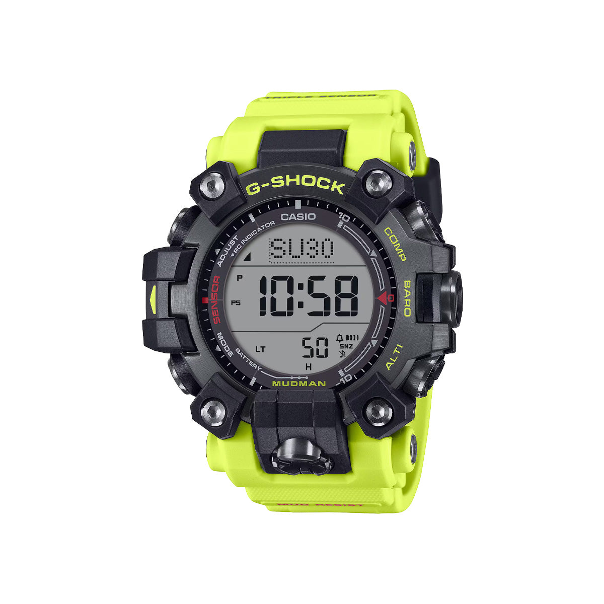 RELOJ DIGITAL PARA HOMBRE CASIO G-SHOCK GW-9500MRY-1A9DR - VERDE