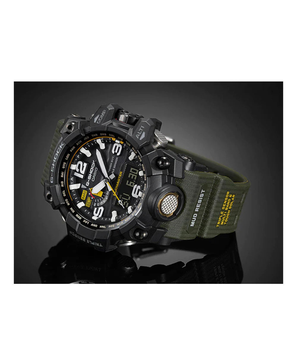RELOJ ANÁLOGO DIGITAL PARA HOMBRE CASIO G-SHOCK GWG-1000-1A3DR - VERDE