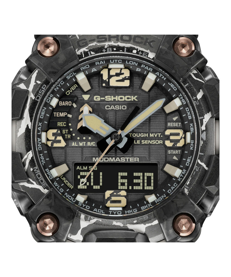 RELOJ ANÁLOGO DIGITAL PARA HOMBRE CASIO G-SHOCK GWG-2000CR-1ADR - NEGRO