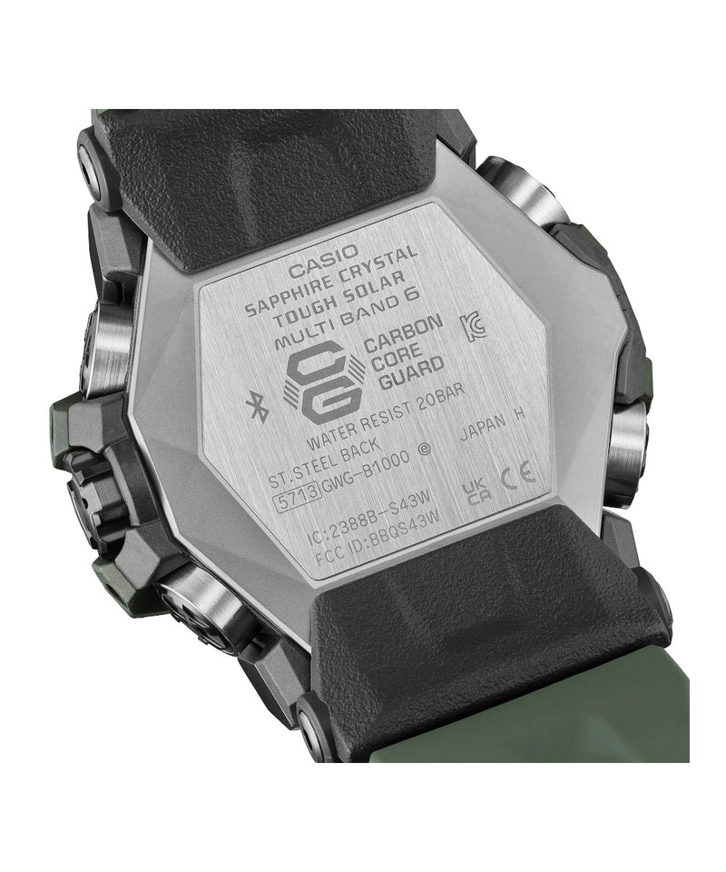 RELOJ ANÁLOGO DIGITAL PARA HOMBRE CASIO G-SHOCK GWG-B1000-3ADR - VERDE
