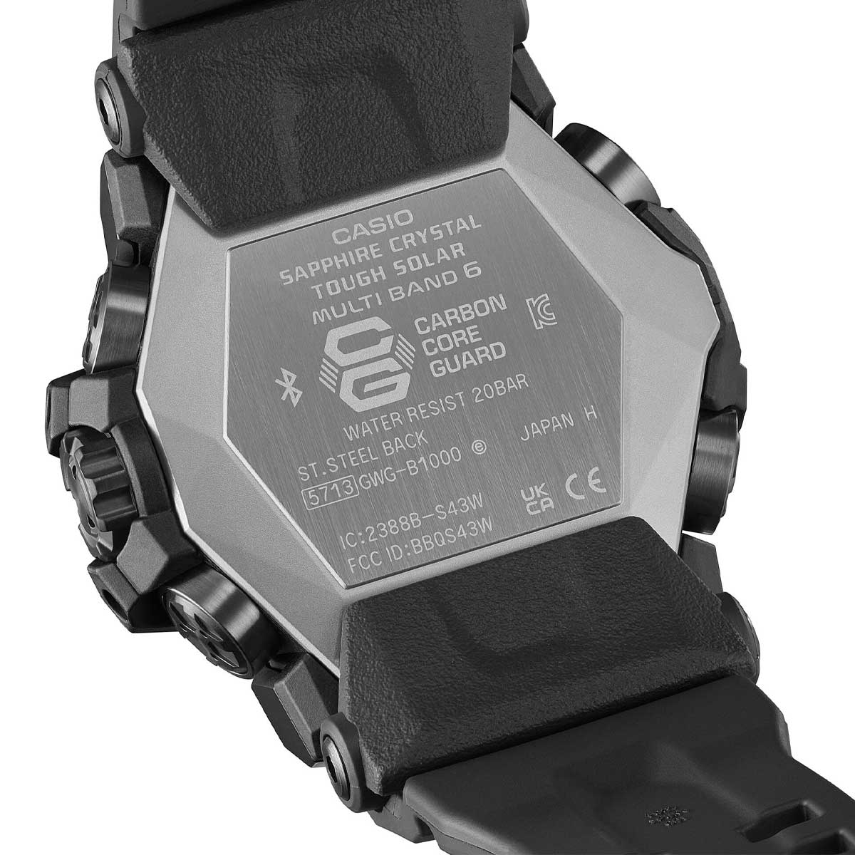 RELOJ ANÁLOGO DIGITAL PARA HOMBRE CASIO G-SHOCK GWG-B1000EC-1ADR - NEGRO