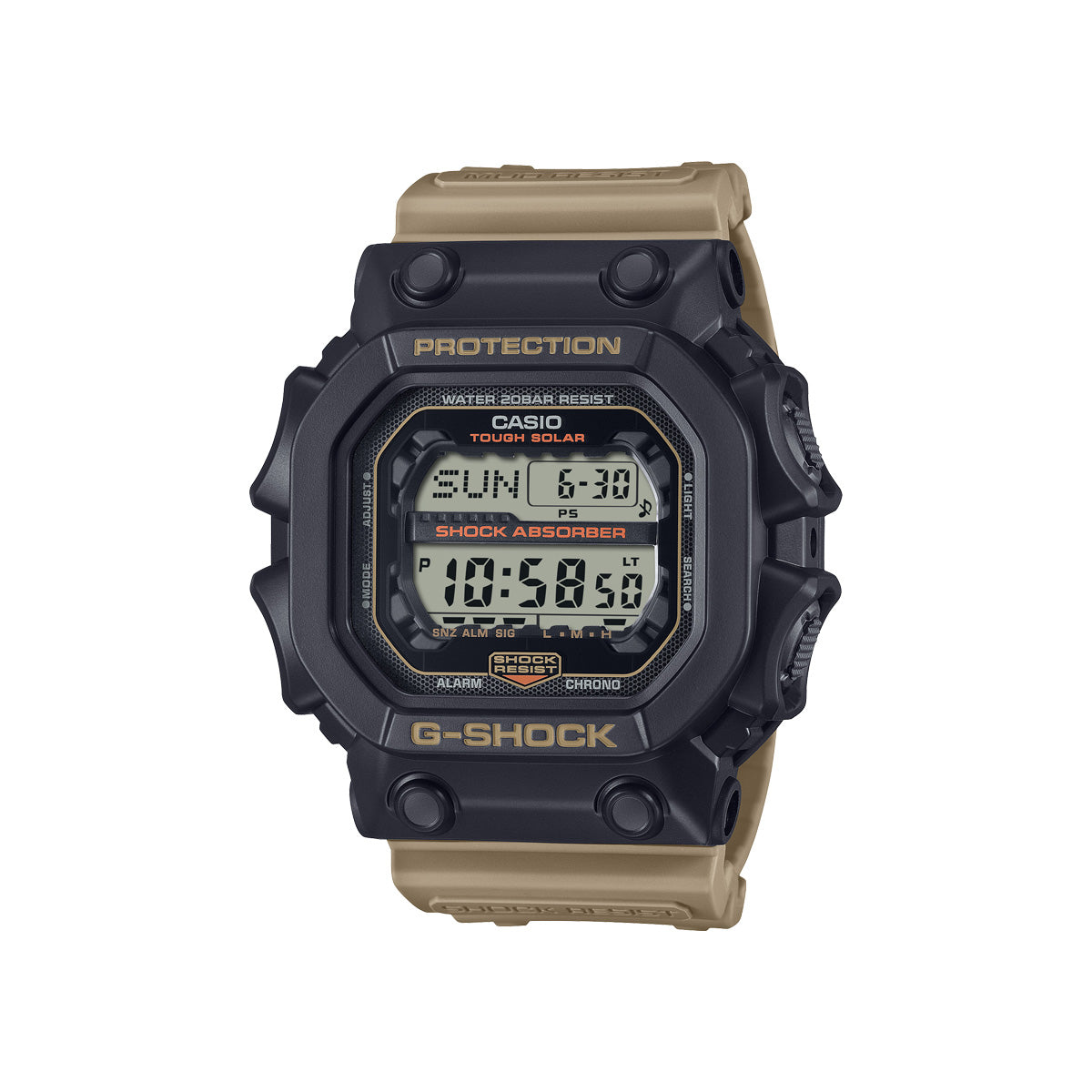 RELOJ DIGITAL PARA HOMBRE CASIO G-SHOCK GX-56TU-1A5DR - NEGRO