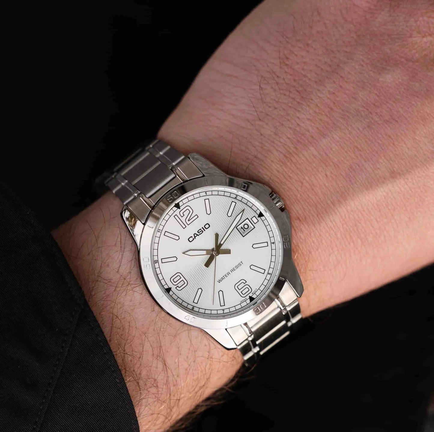 RELOJ PARA HOMBRE CASIO MTP-V004D-7B2UDF - PLATEADO