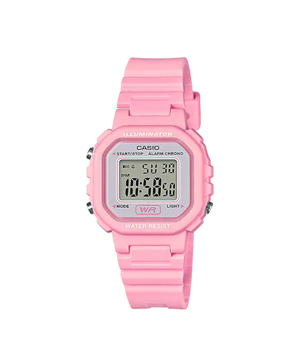 RELOJ PARA MUJER CASIO LA-20WH-4A1DF -ROSADO