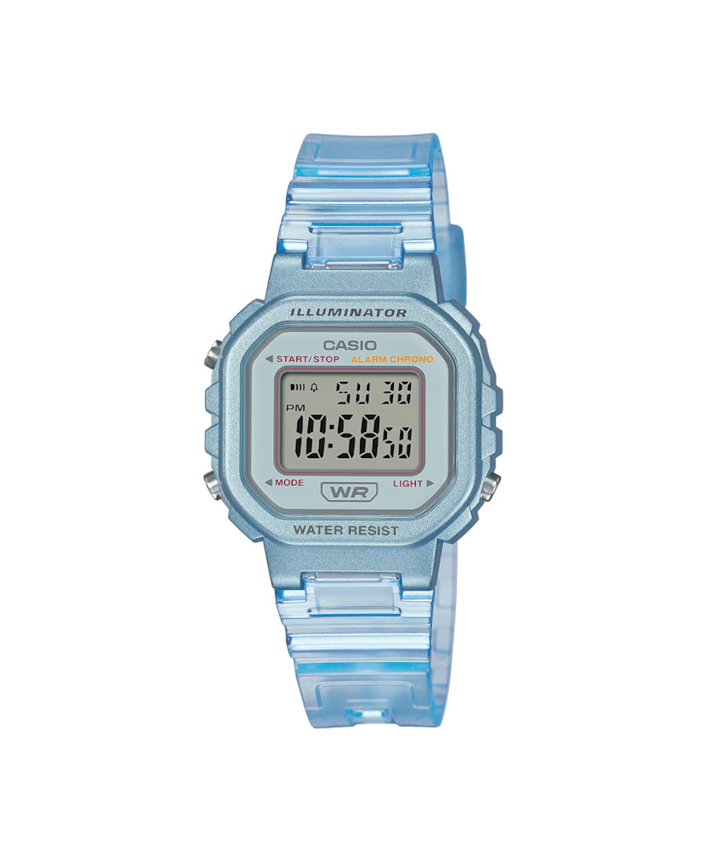 RELOJ PARA MUJER CASIO LA-20WHS-2ADF -AZUL