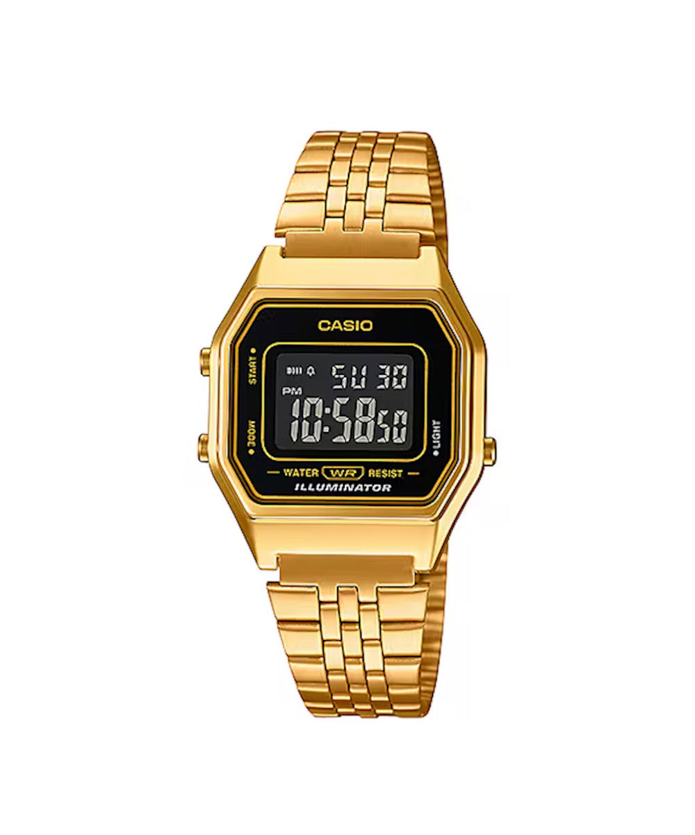 RELOJ CASIO VINTAGE LA680WGA-1BDF -DORADO