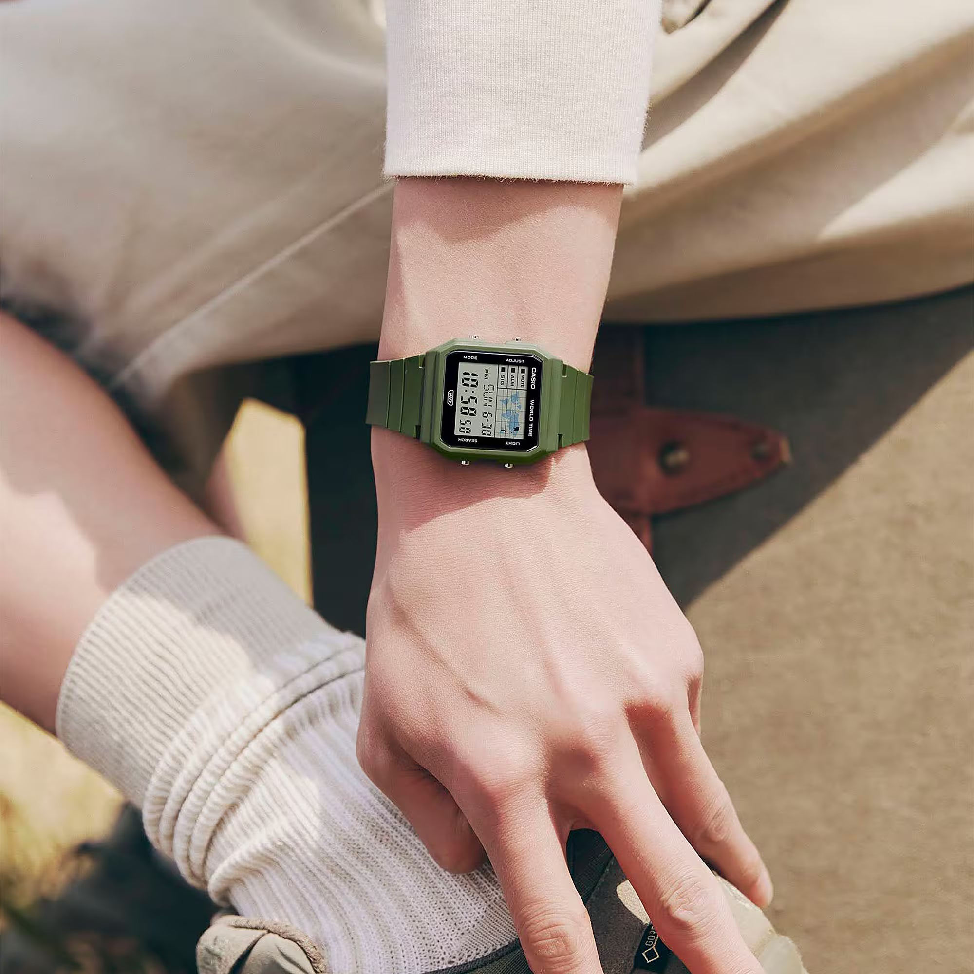 RELOJ PARA MUJER CASIO LF-30W-3ADF - VERDE