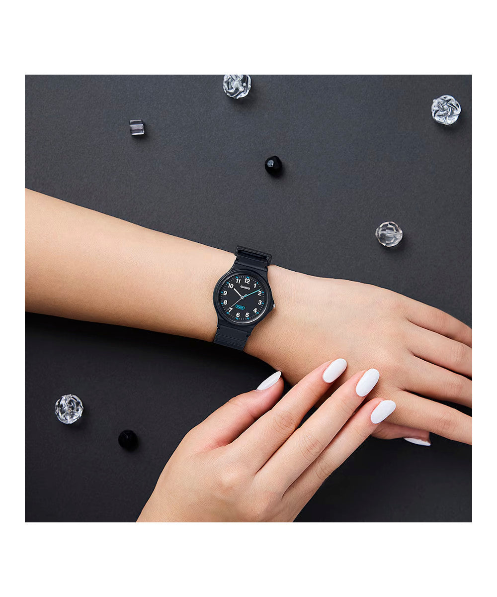 RELOJ PARA MUJER CASIO LQ-24B-1BDF -NEGRO