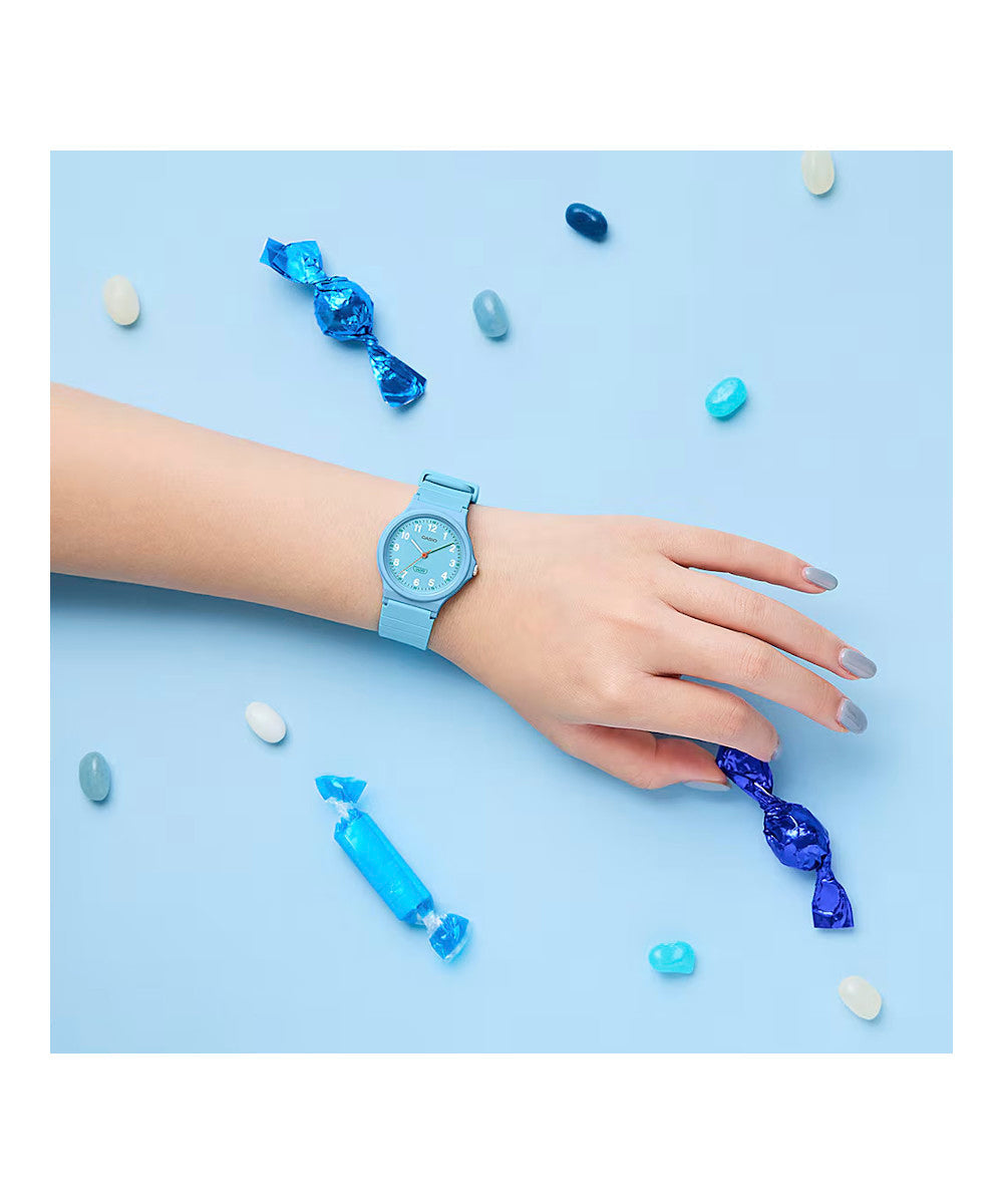 RELOJ PARA MUJER CASIO LQ-24B-2BDF -AZUL