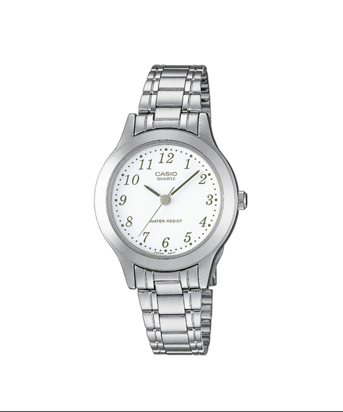 RELOJ PARA MUJER CASIO LTP-1128A-7BRDF -BLANCO