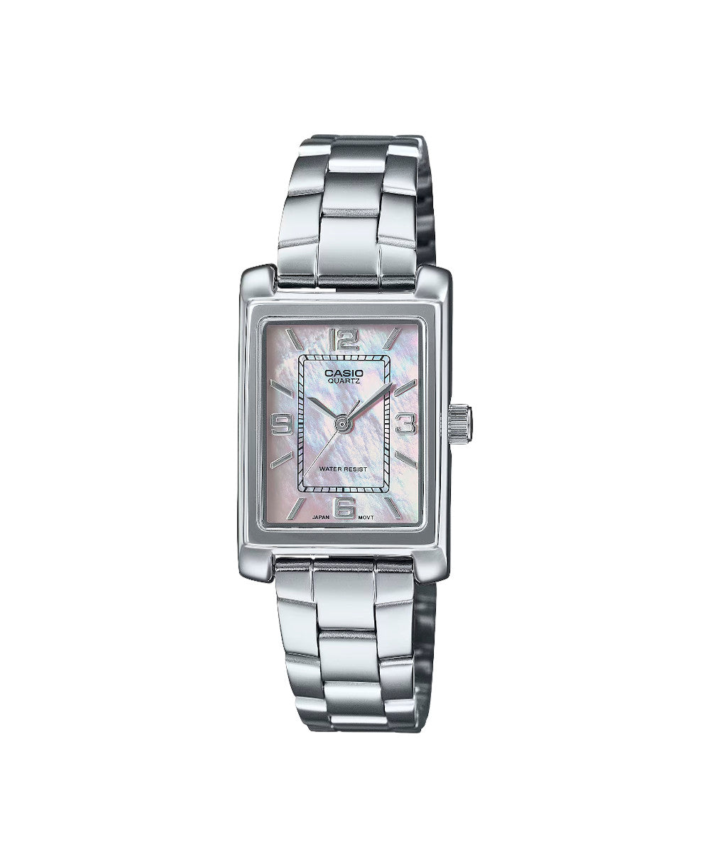 RELOJ PARA MUJER CASIO LTP-1234DS-4ADF -ROSADO