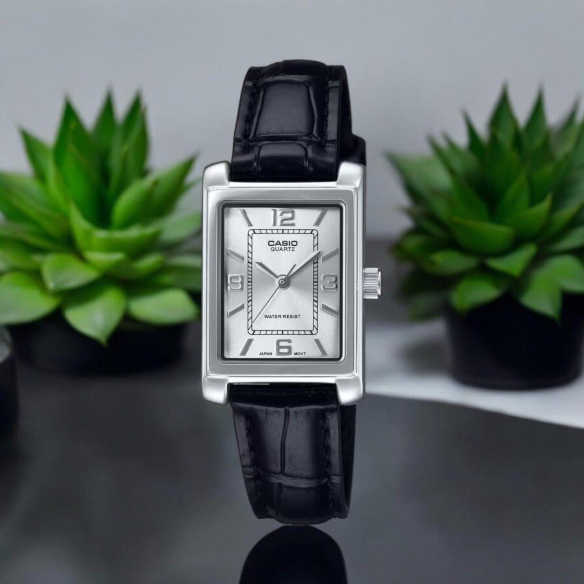 LTP-1234LL-7ADF RELOJ PARA MUJER CASIO - PLATEADO