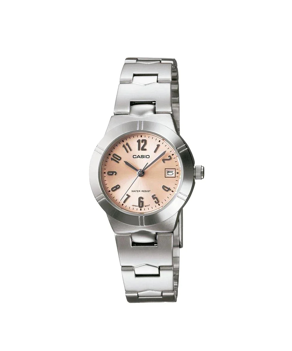 RELOJ PARA MUJER CASIO LTP-1241D-4A3DF -ROSADO