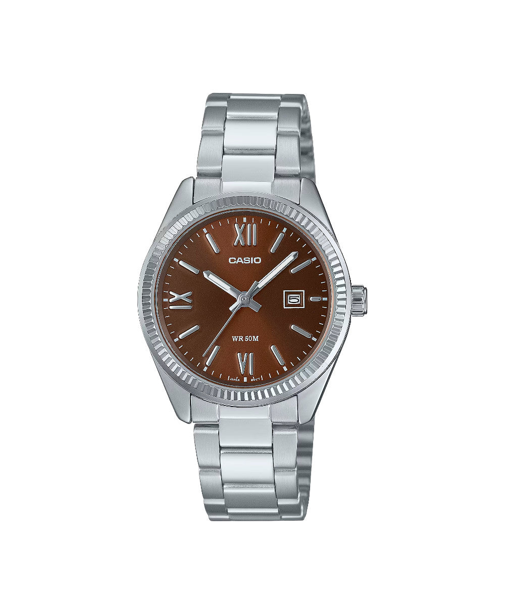 RELOJ PARA MUJER CASIO LTP-1302DD-5AVDF -PLATEADO