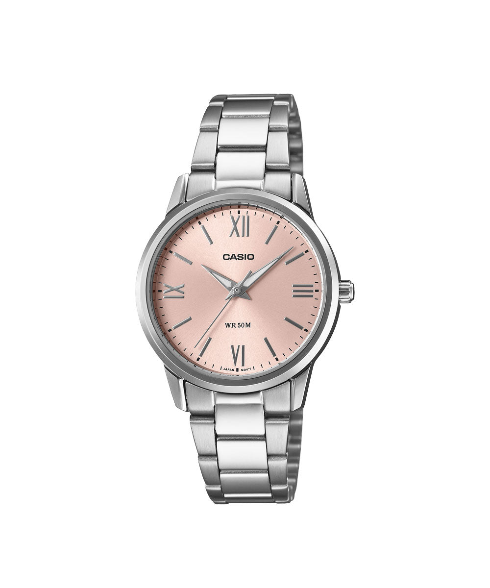 LTP-1303DD-4AVDF RELOJ PARA MUJER CASIO - ROSADO