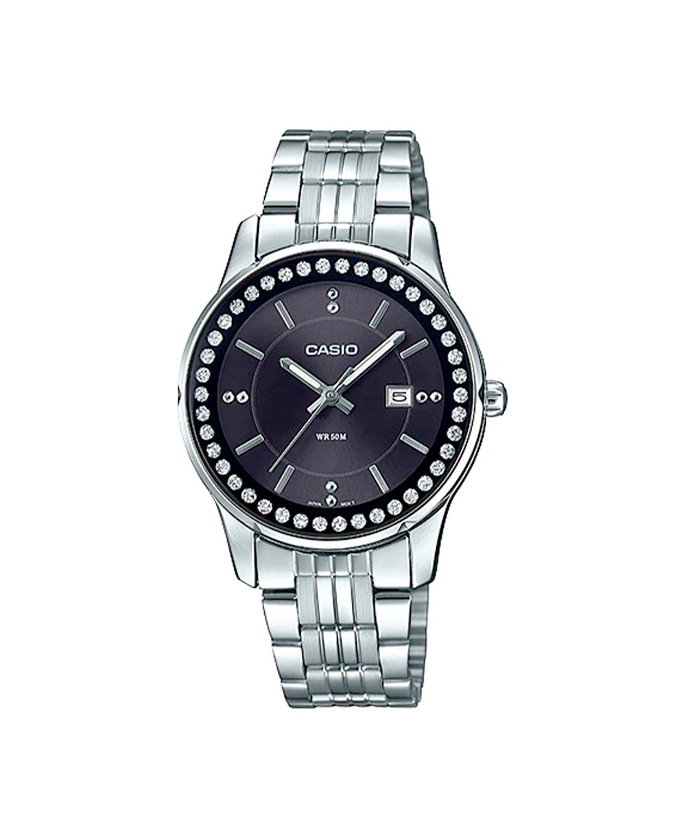 RELOJ PARA MUJER CASIO LTP-1358D-1AVDF -NEGRO