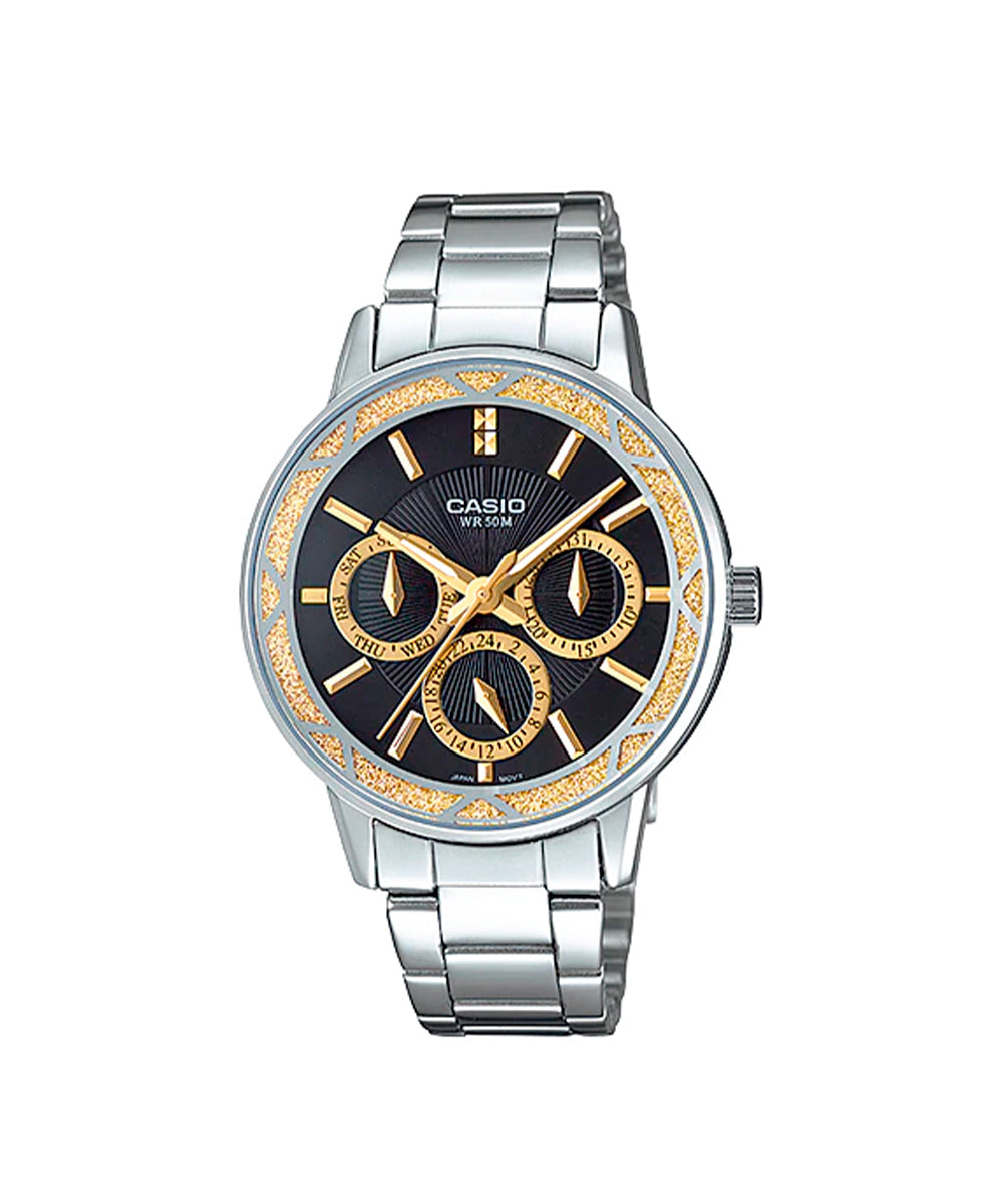 RELOJ PARA MUJER CASIO LTP-2087D-1AVDF -NEGRO