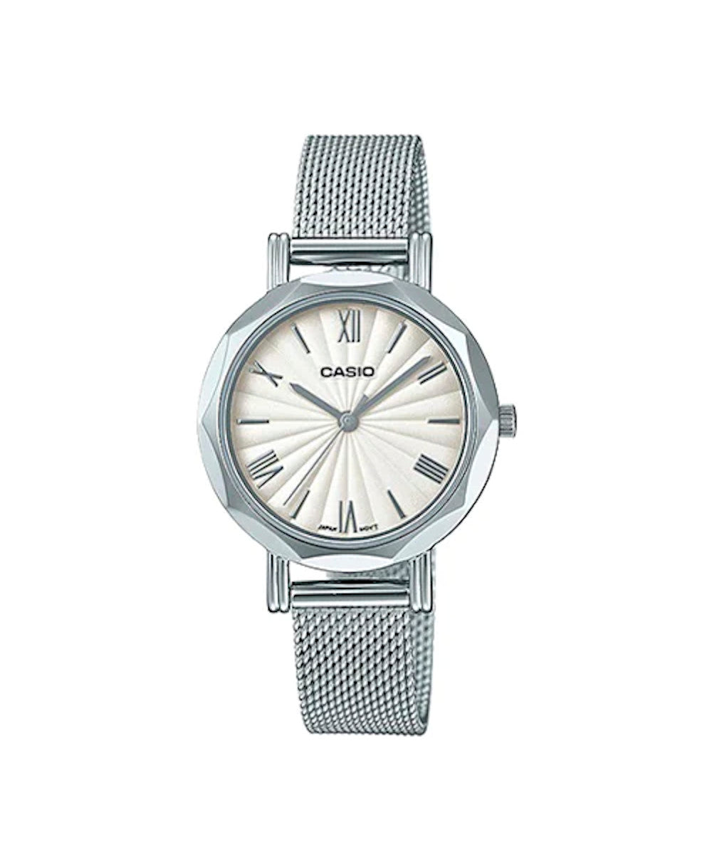 RELOJ PARA MUJER CASIO LTP-E411M-7ADF -BLANCO