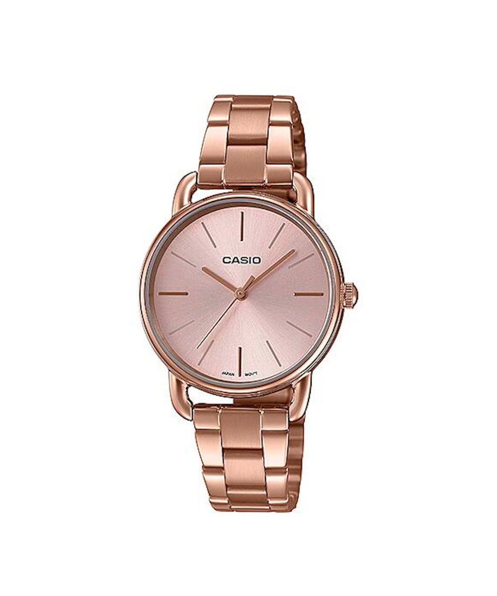 RELOJ PARA MUJER CASIO LTP-E412PG-4ADF -ROSADO