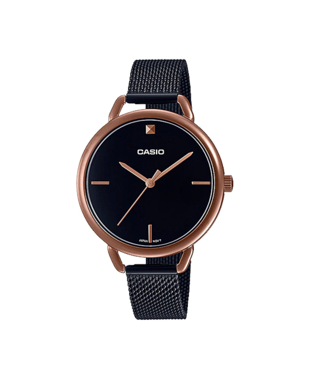RELOJ PARA MUJER CASIO LTP-E415MBR-1CDF -NEGRO