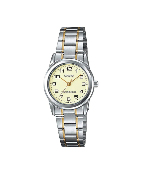 RELOJ PARA MUJER CASIO LTP-V001SG-9BUDF -AMARILLO