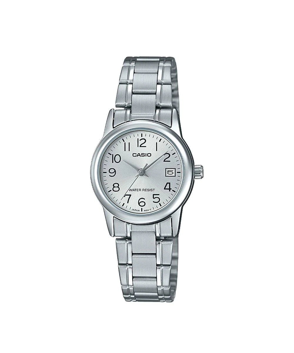 RELOJ PARA MUJER CASIO LTP-V002D-7BUDF -BLANCO
