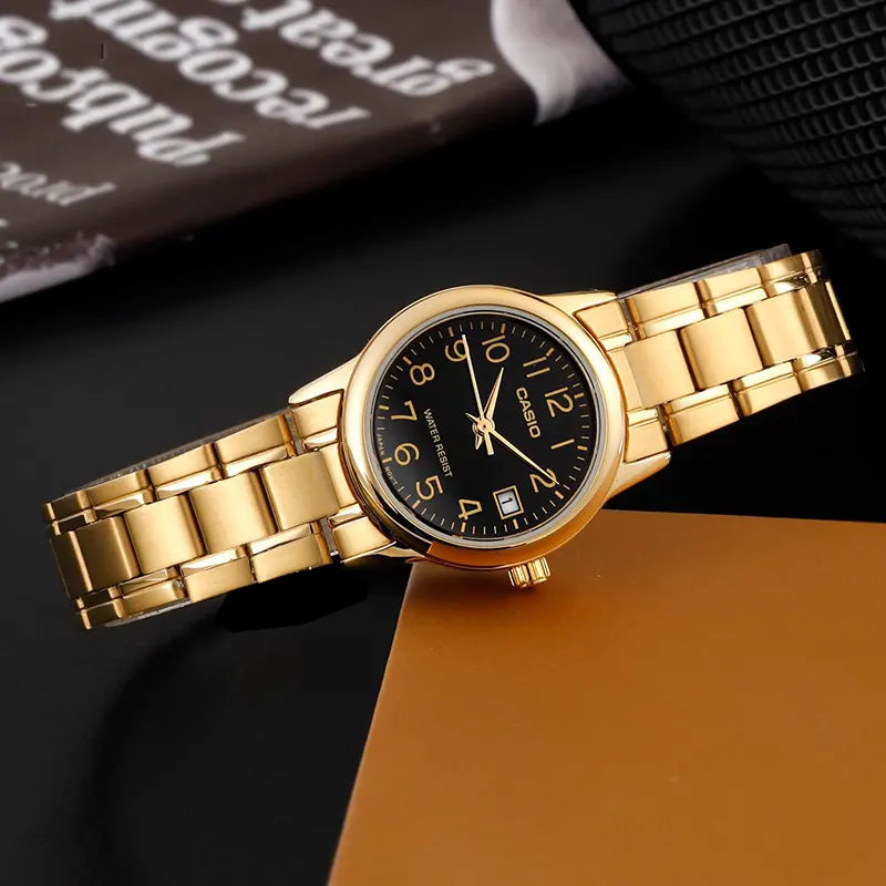 RELOJ PARA MUJER CASIO LTP-V002G-1BUDF -NEGRO