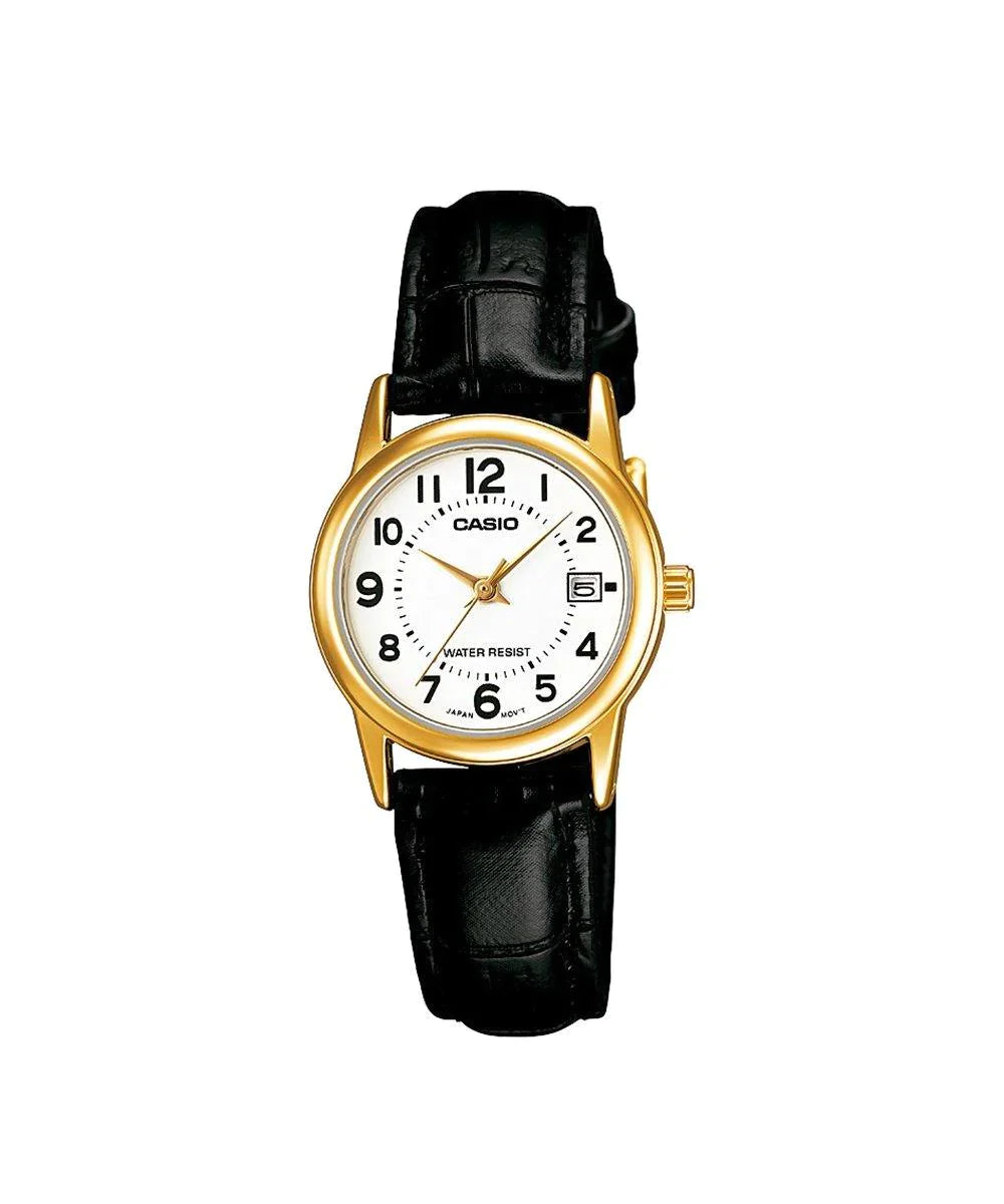 RELOJ PARA MUJER CASIO LTP-V002GL-7BUDF -BLANCO