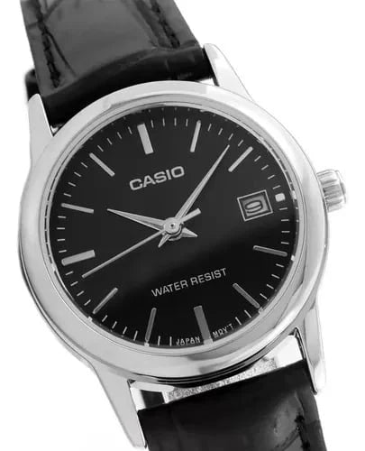 RELOJ PARA MUJER CASIO LTP-V002L-1AUDF -NEGRO